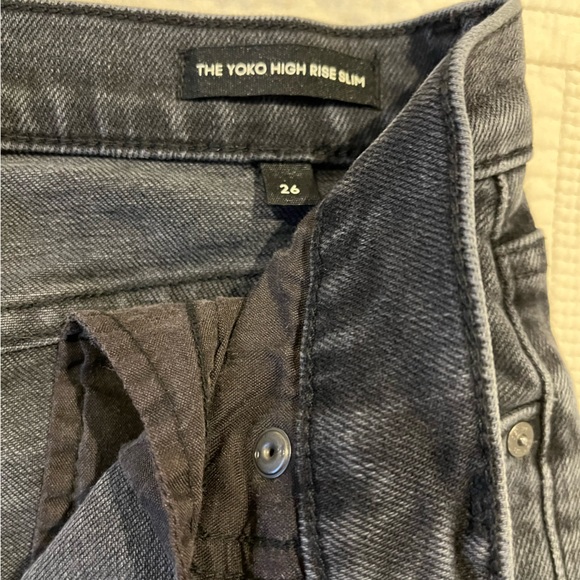 Denim Forum black jeans size 26 - Picture 5 of 6